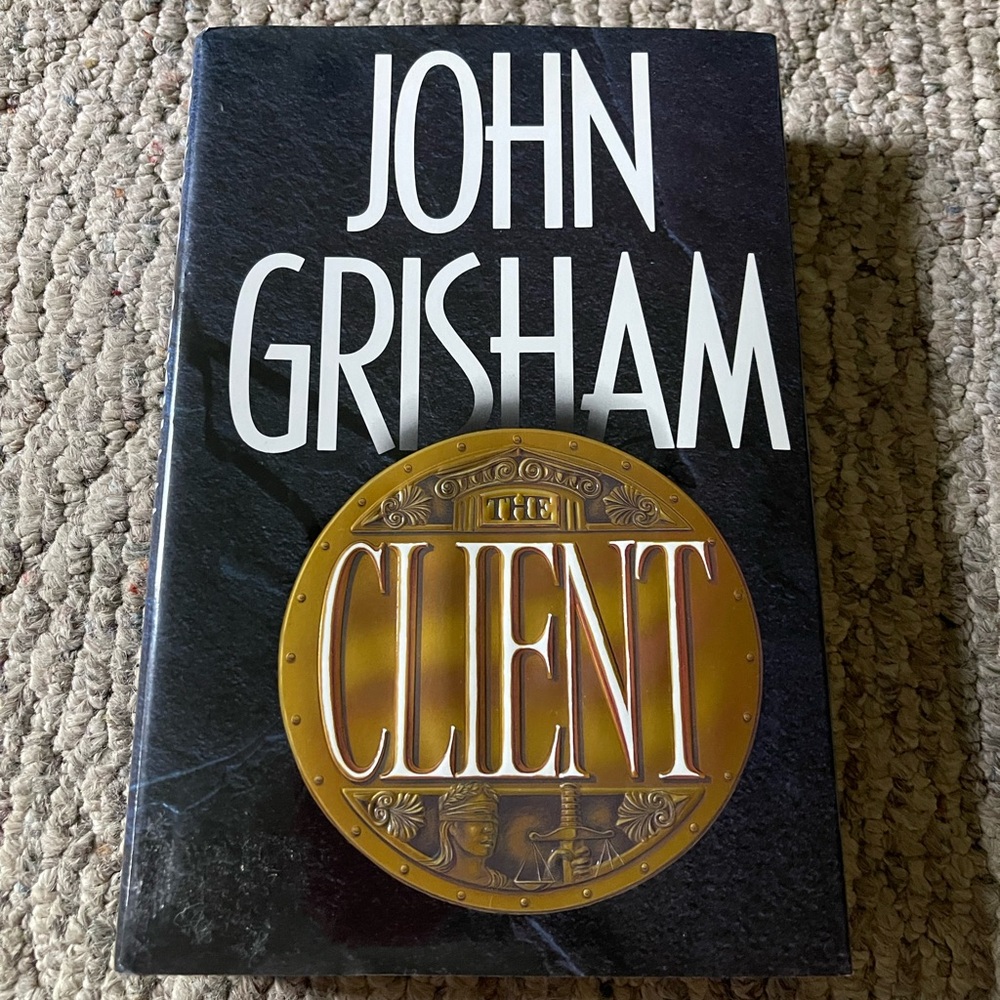 John Grisham 'The Client' Hardcover Book
